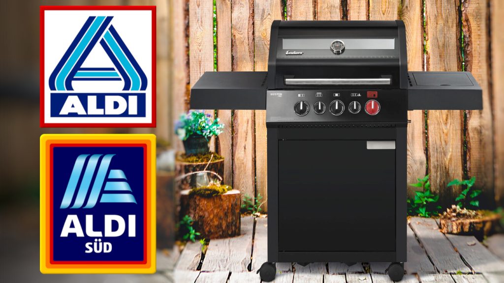 drei brenner turbzone schmal marken gasgrill bei aldi | Drei Brenner, Turbzone, schmal: Marken-Gasgrill bei Aldi |