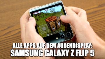 samsung galaxy z flip 5 alle apps auf dem aussendisplay nutzen | Samsung Galaxy Z Flip 5: Alle Apps auf dem Außendisplay nutzen |