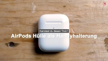 airpods hack dafuer koennen sie die huelle noch nutzen | AirPods-Hack: Dafür können Sie die Hülle noch nutzen |