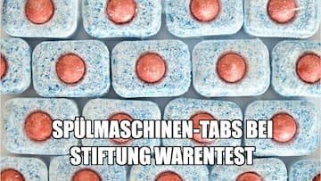 spuelmaschinen tabs bei stiftung warentest das sind die sieger | Spülmaschinen-Tabs bei Stiftung Warentest: Das sind die Sieger |